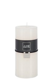 Cylindry J-Line - waniliowy - biały - duży - 52U