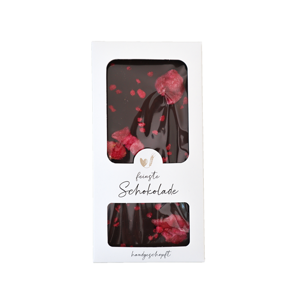 Zartbitterschokolade - Rose