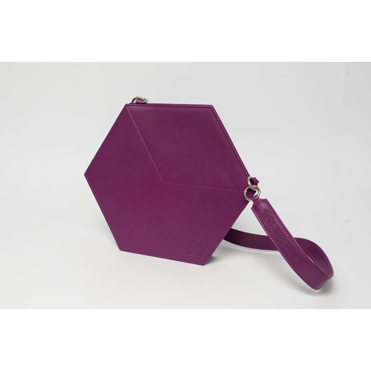 Hexacubo Plano Púrpura