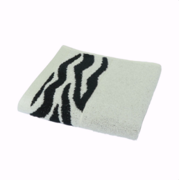 zebra håndklæde