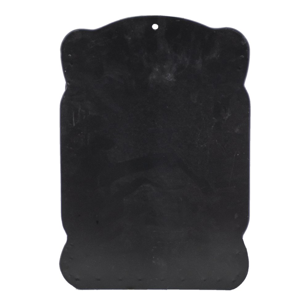 Letterbox 26x8x39 cm Black Metall Blumenwandpostfach