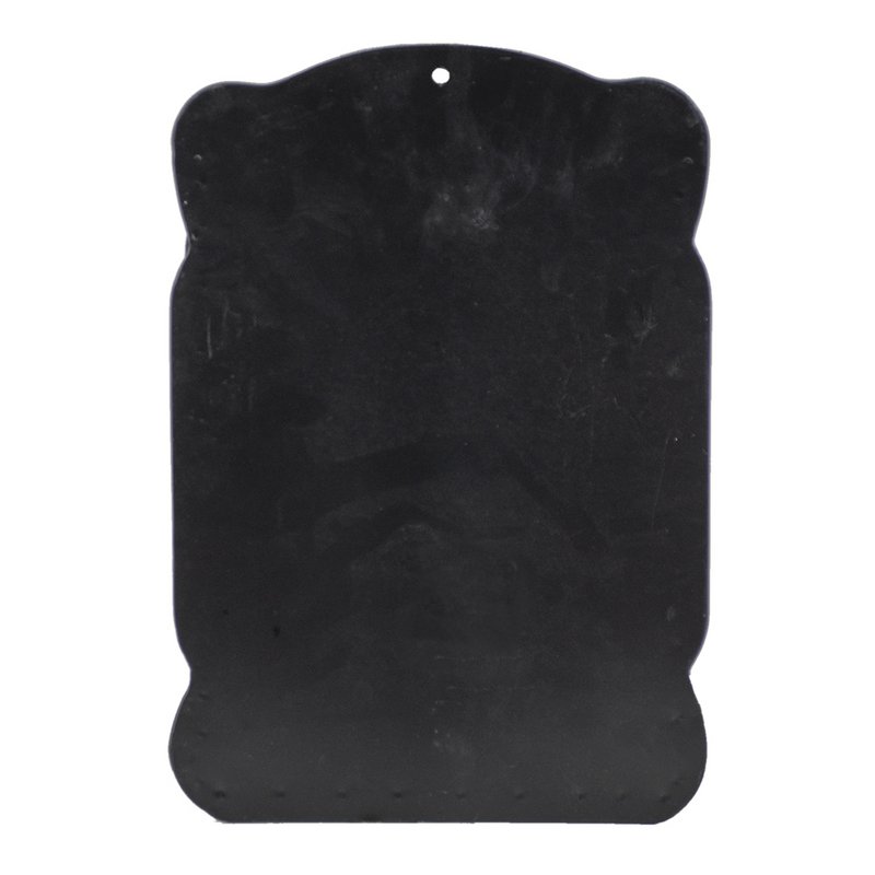 Letterbox 26x8x39 cm Black Metall Blumenwandpostfach