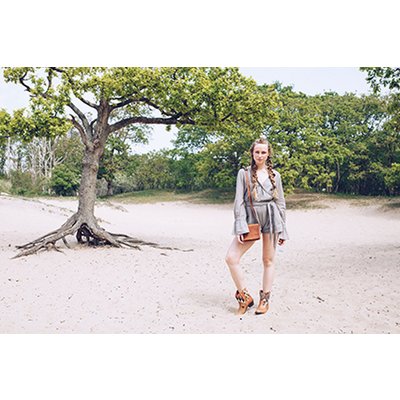 Yama Leather Shoulder Bag
