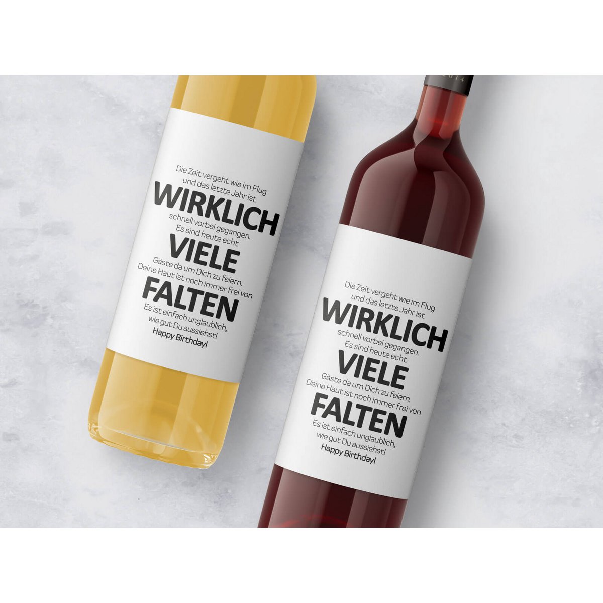 Label "Virkelig mange rynker" skandaløse
