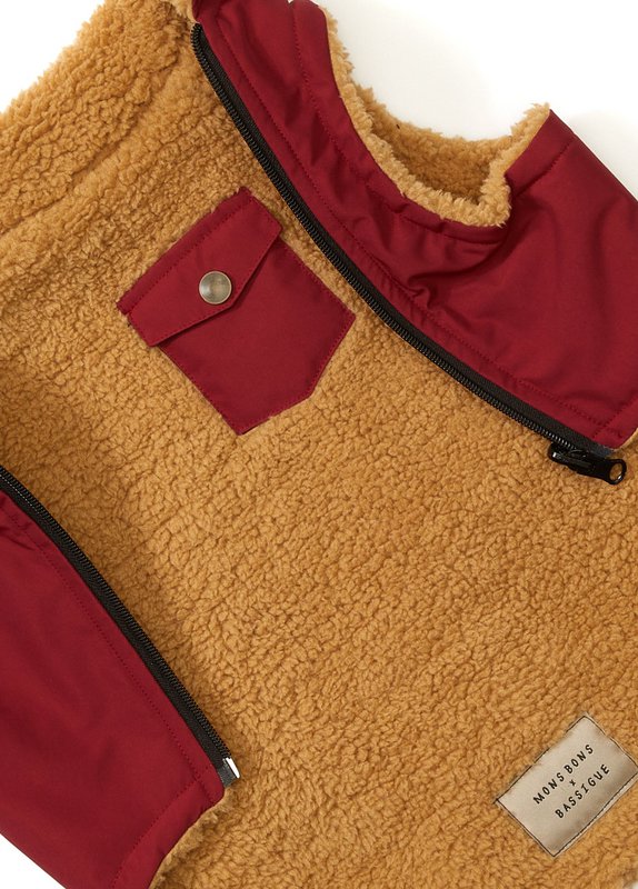 Mons Bons x Bassigue Red Reversible Winter Jacket