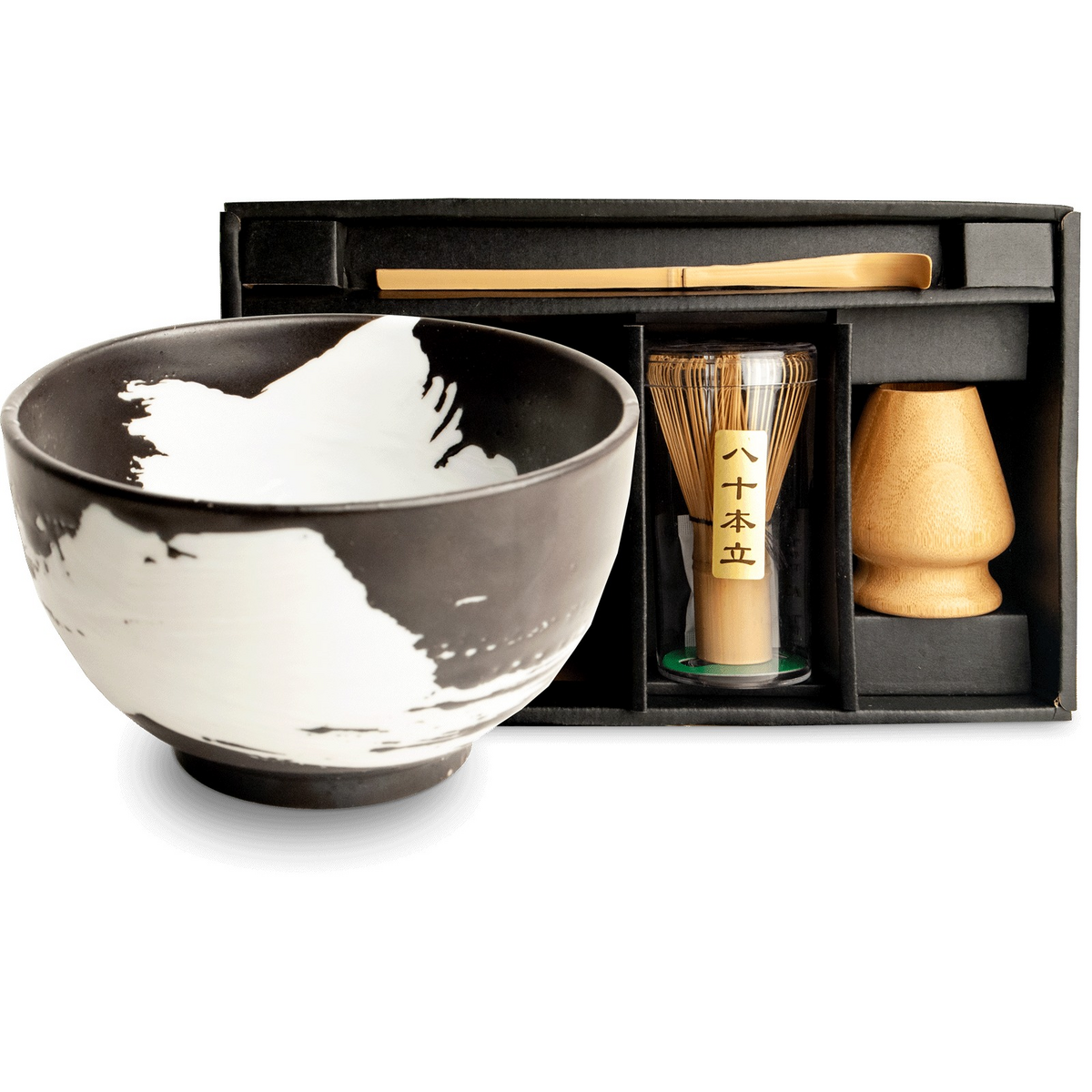 Edo Kuro Shiro Matchaset XL, giftbox 