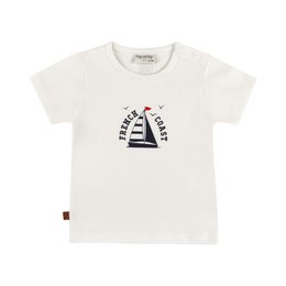 T-shirt Zeilboot Baby | Witte Alyssum