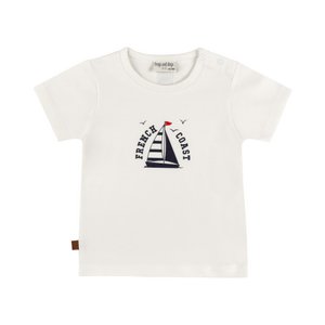 T-shirt Zeilboot Baby | Witte Alyssum