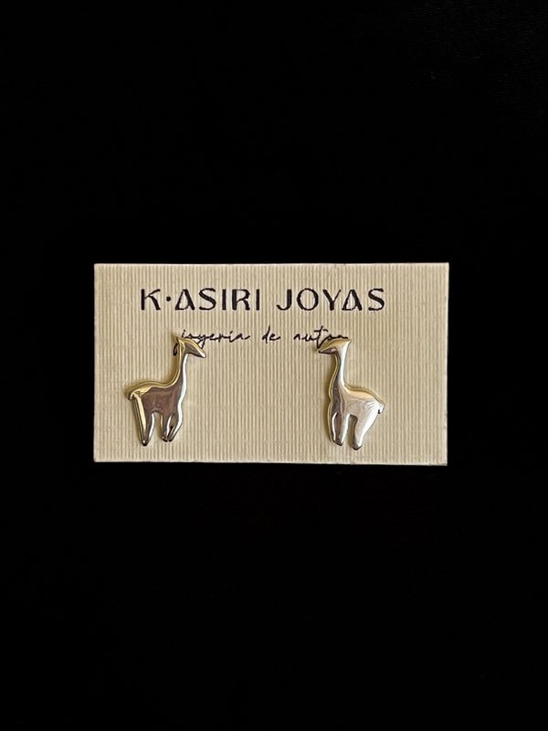 KASIRI 950 Silver Handmade Earrings - Alpaca