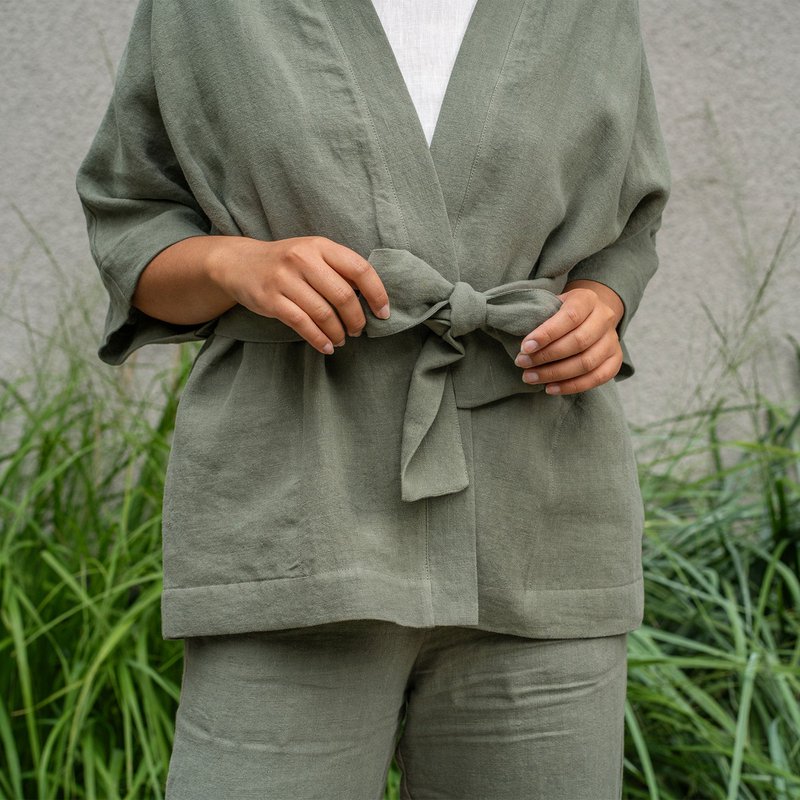 Cardigan a maniche corte Sakura