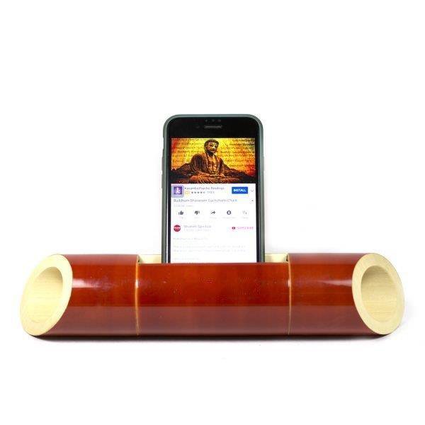 HandyGenie - acoustically natural amplifier and mobile phone holder