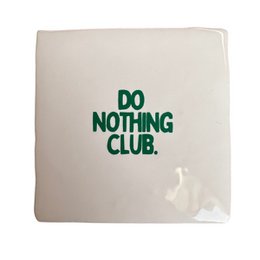 Gør ingenting klub - signatur tegel