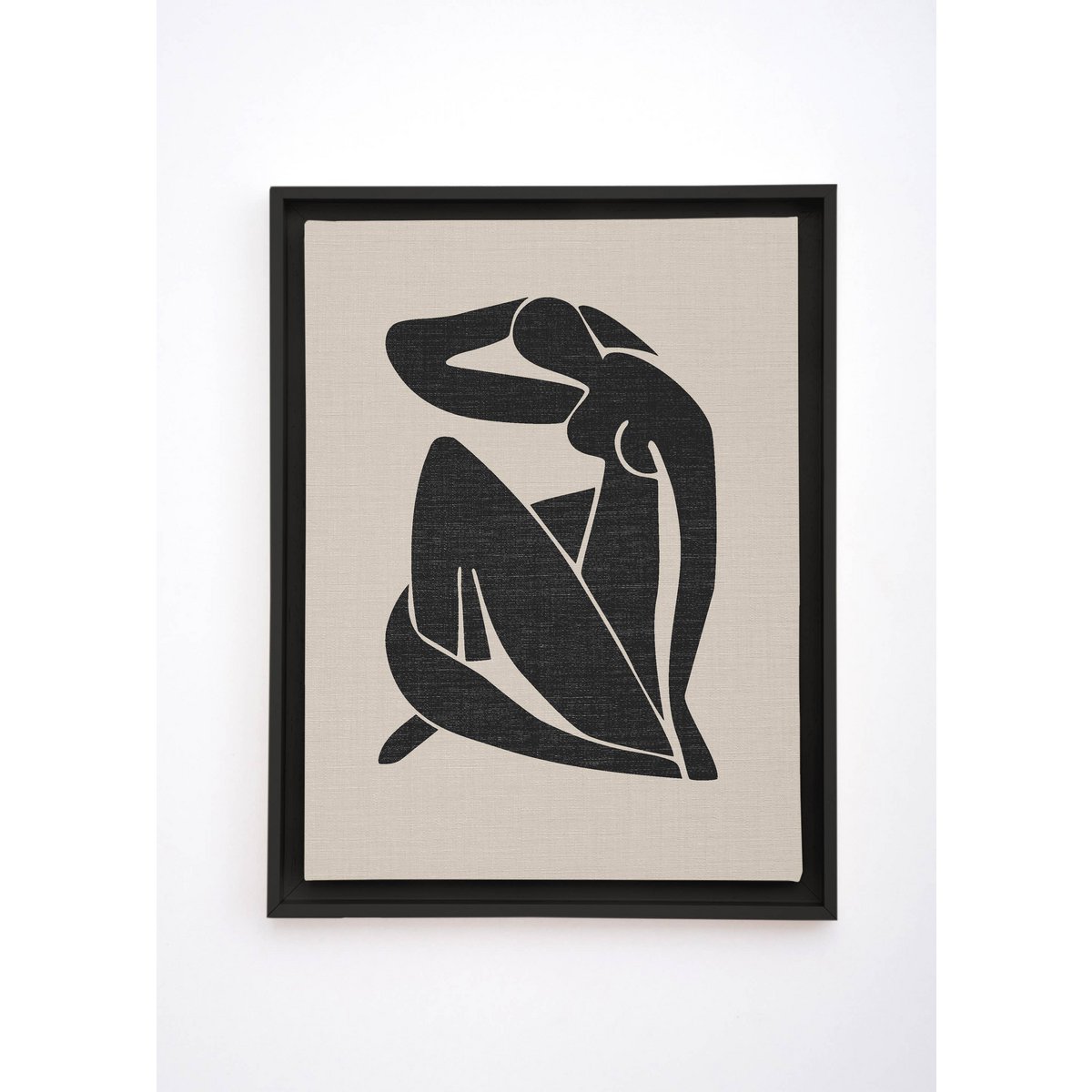Schweberahmen 60x40 Farbe (Matisse Woman)