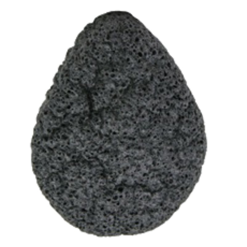 Sponge Konjac pour la forme de chute du charbon de bois - peau graisse (impure)