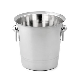 Stainless steel champagne cooler