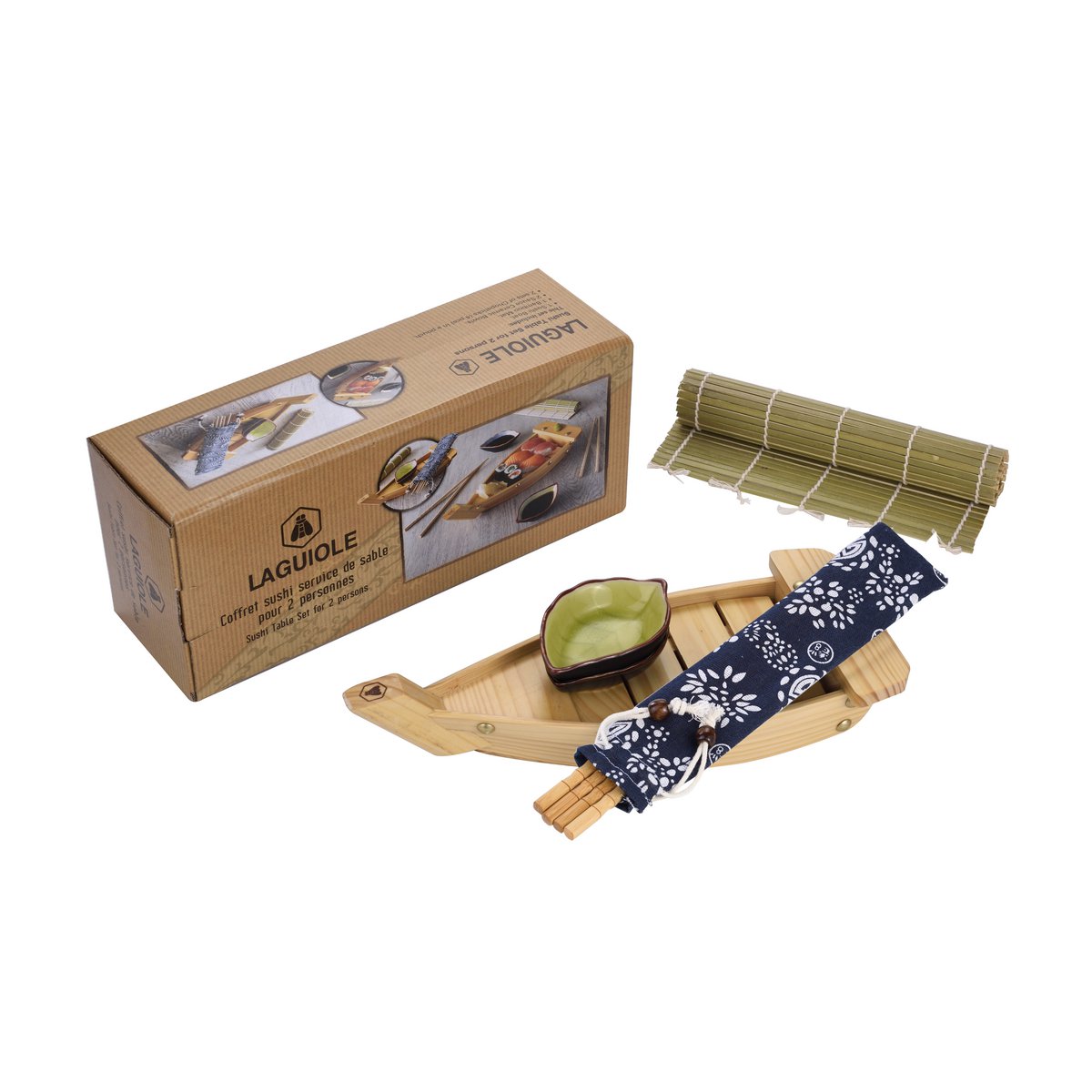 LAGUIOLE SET A SUSHI SFOR 2 PEOPLE