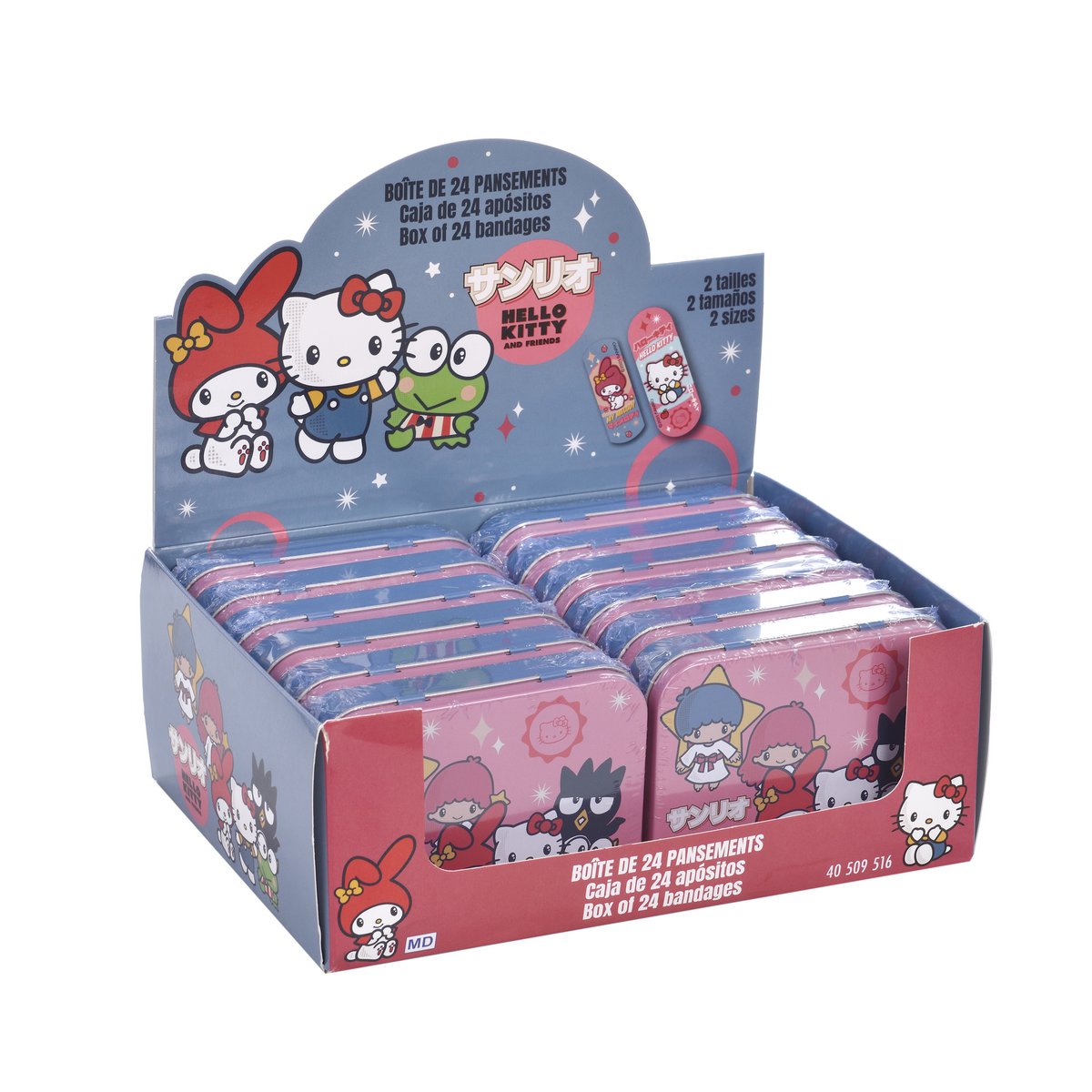 SNOOPY BAND AIDS RED METAL BOX DL-12 Copy
