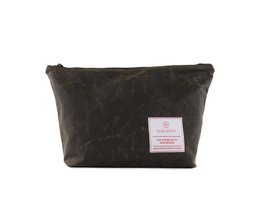 Extra großes Dopp-Set aus gewachstem Canvas für Männer, wasserabweisender Rasierwaschbeutel, robuster Herren-Kulturbeutel, Reisegeschenk