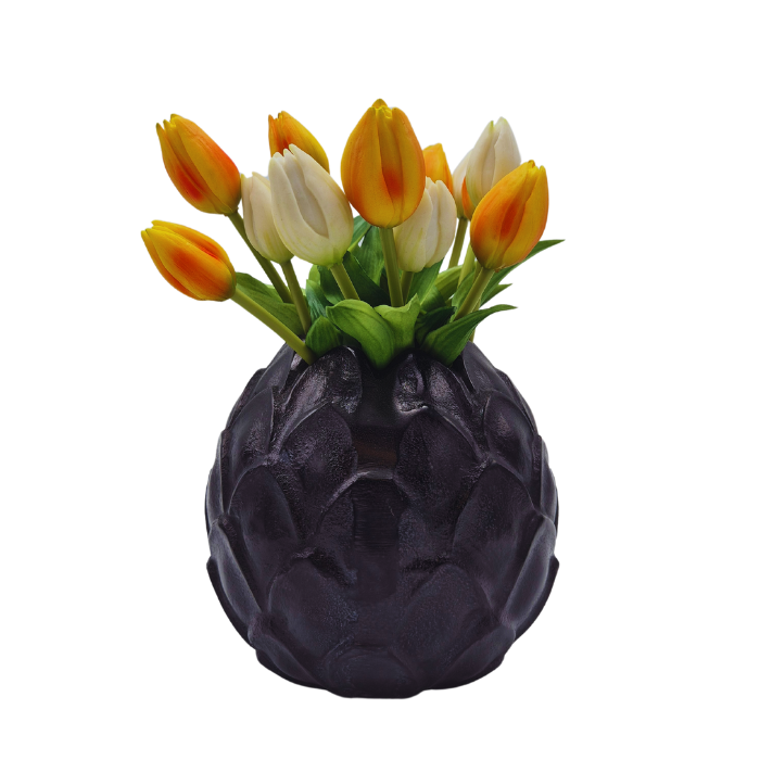 Vase Artichoke - S - Antique Black
