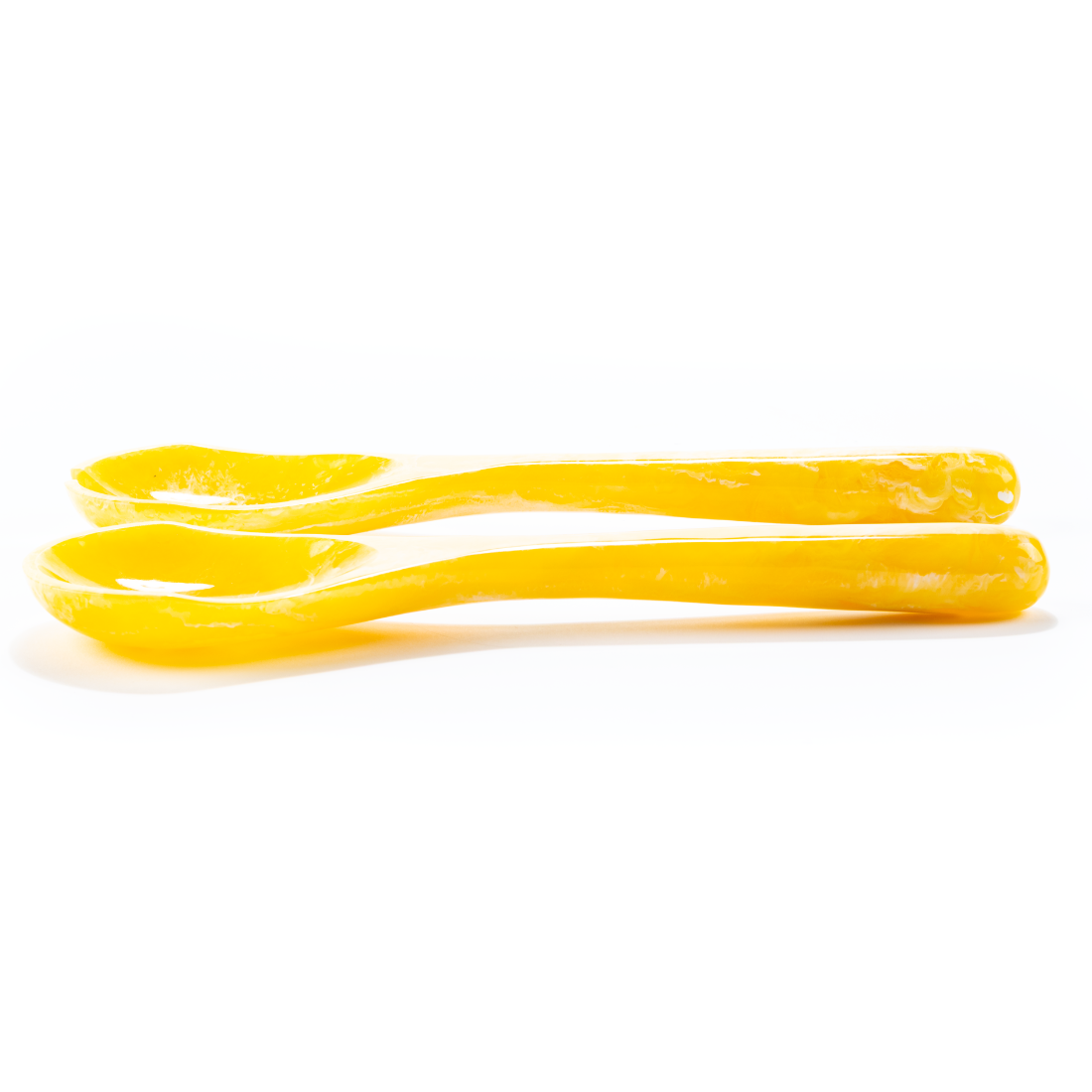 Salad servers | Spoon and Fork | Pavone | Yellow sun