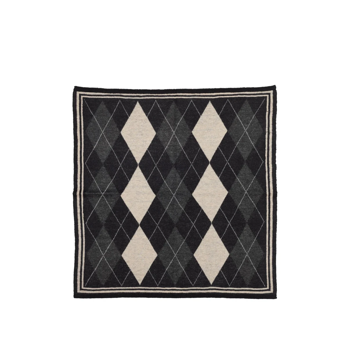 Mohair Troia Foulard (Black) 