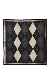 Mohair Troia Foulard (Black) 