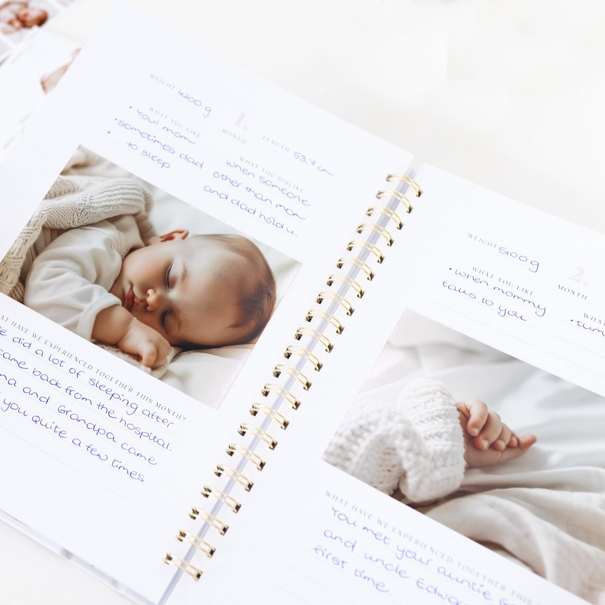Baby-Erinnerungsbuch Waldmärchen