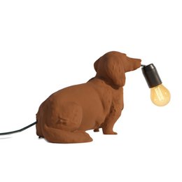 Lampada da tavolo di bassotti