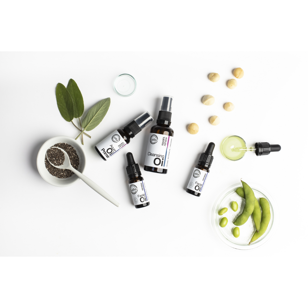 Cleansing Oil : repair&renew
