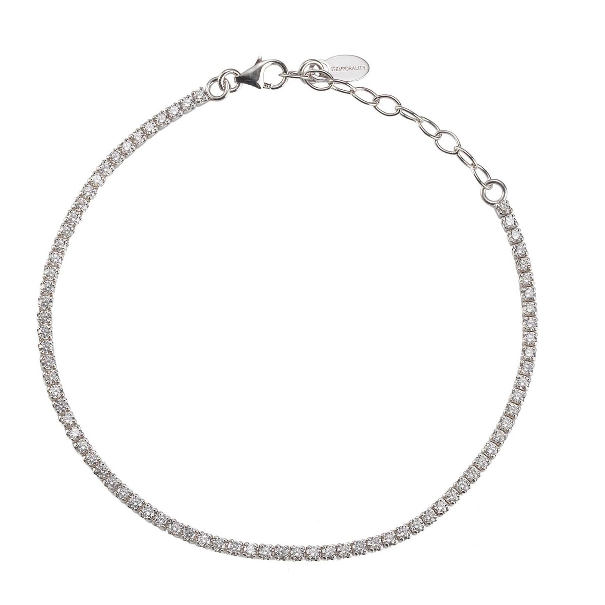 Bracciale d'argento eterno