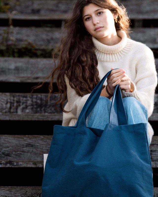 Rima Canvas -Tasche - dunkler Denim