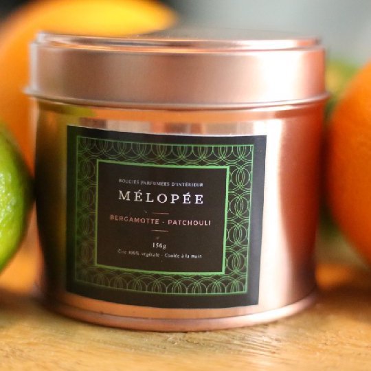 MELOPEE Bergamot small candle