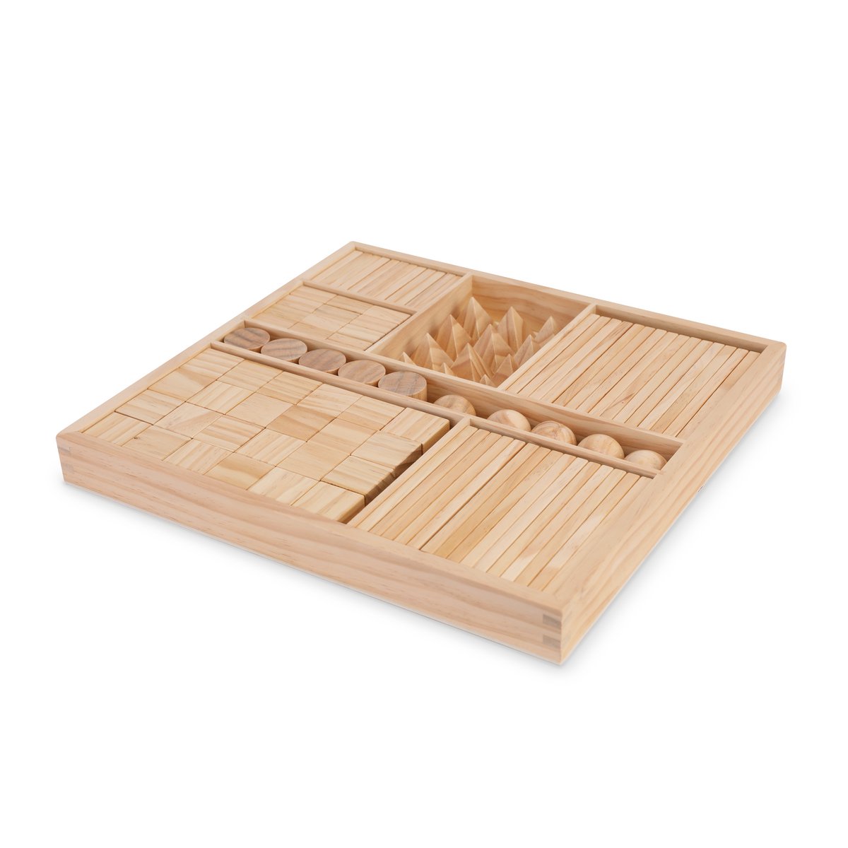 Children's Featy Mixed Blocks - Natural