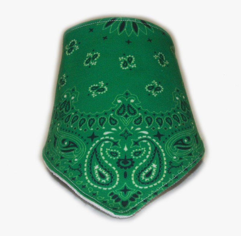 Drool scarf Paisley Green