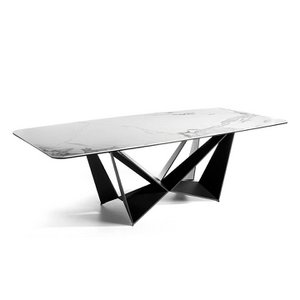 Calacatta porseleinen eettafel
