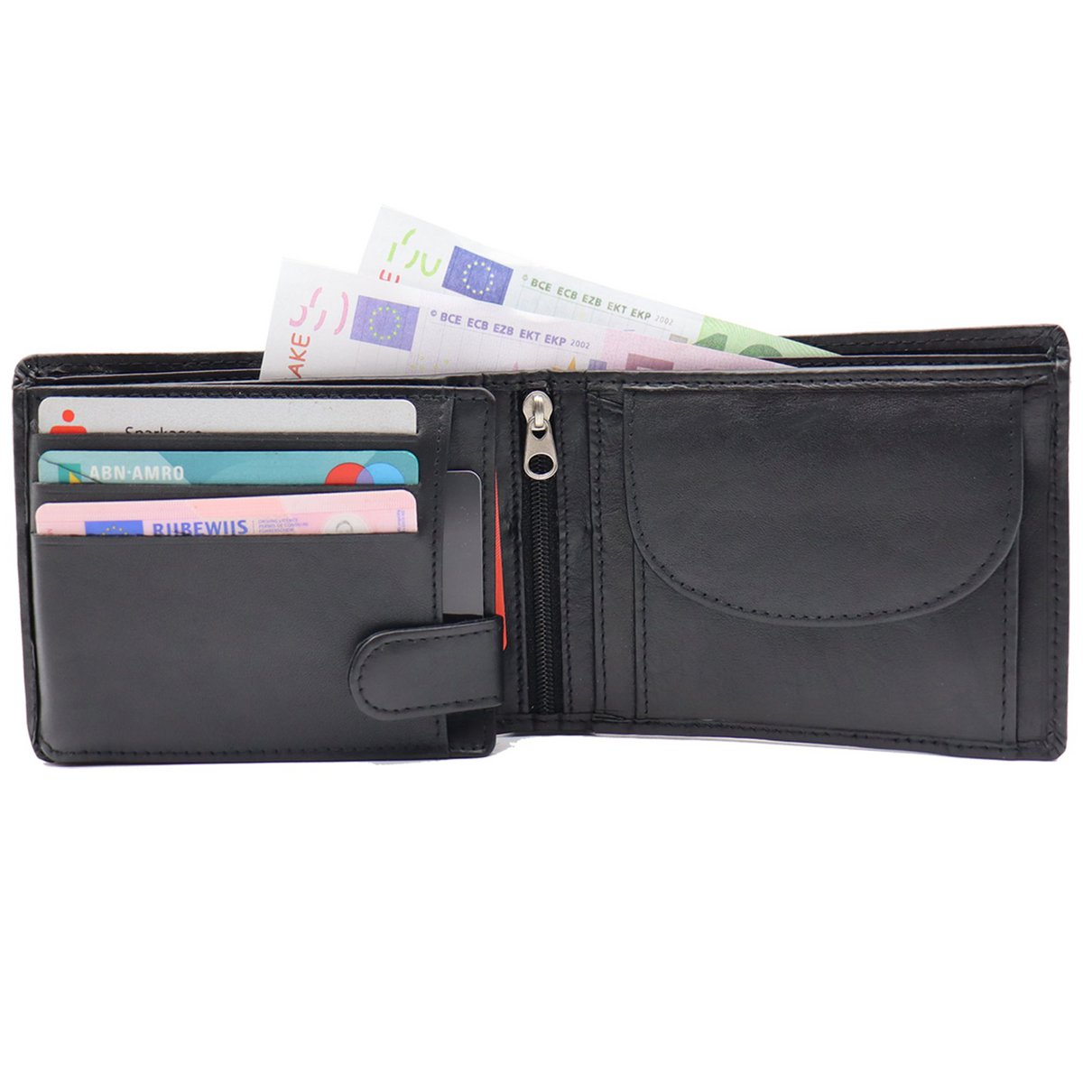 Portefeuille Homme - Grand portefeuille allongé - Portefeuille homme