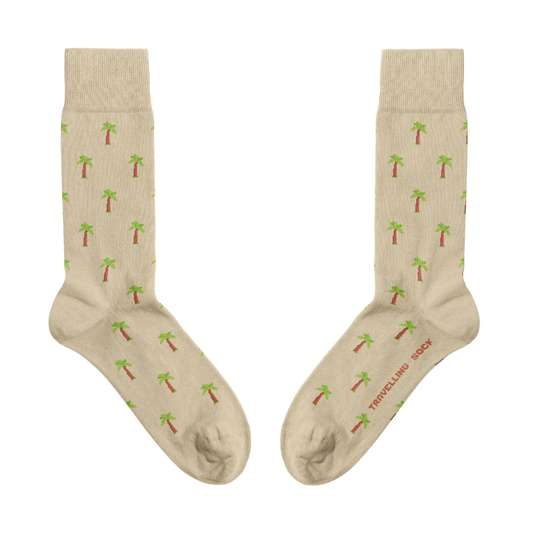 Skarpetki z palmami