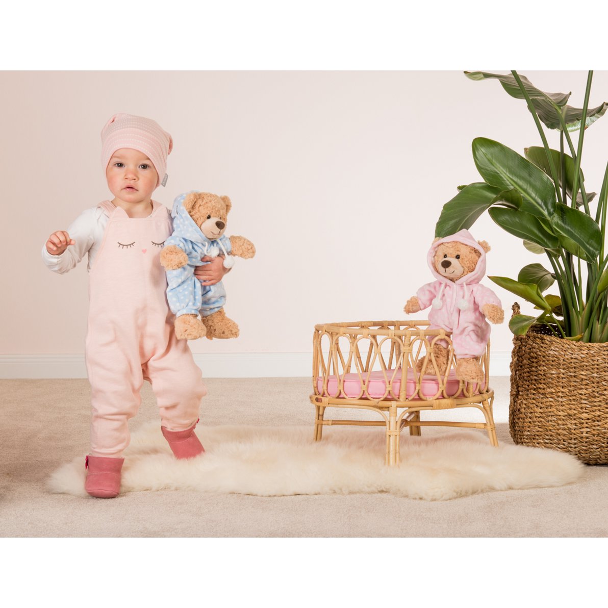 Pijama osito azul 30 cm - peluche - peluche