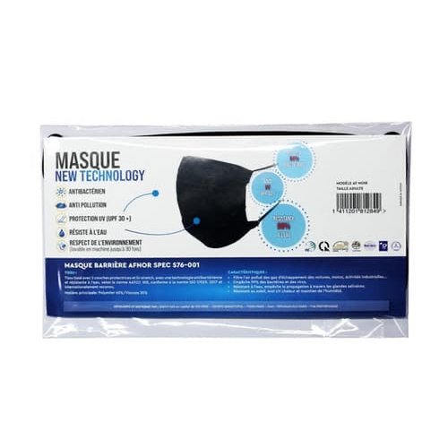 MASQUE BARRIERE AFNOR SPEC S76-001 lot de 10 pièces