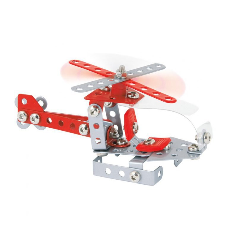 Constructieset DIY Helios Helikopter- metaal