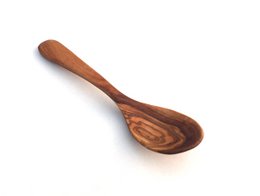 Łyżka Drewniana łyżka 20 cm wykonana z drewna oliwnego