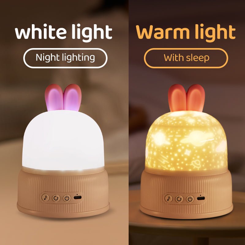 Bunny Galaxy projektions natlampe