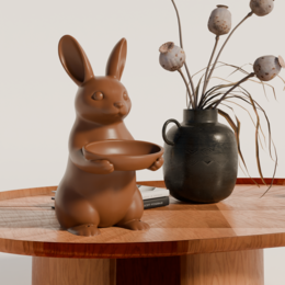 Fiastra Bunny Key Holder