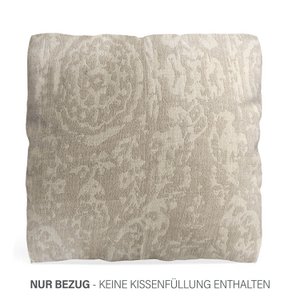 Cushion cover sand 50x50 cm