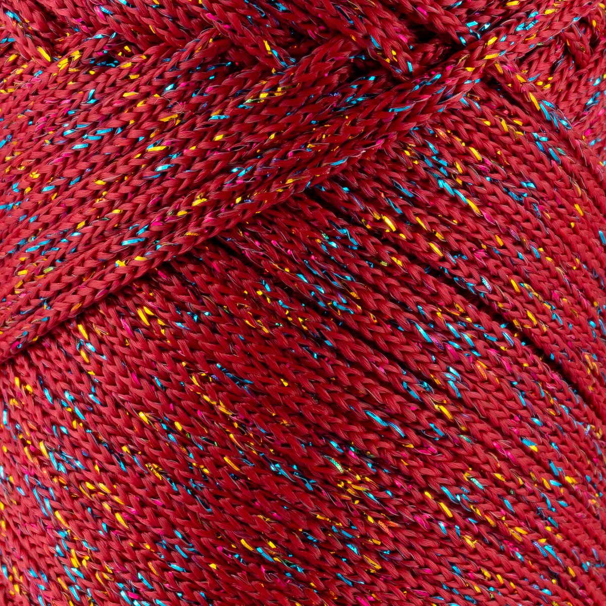 Sznurek Sensy Premium 1,5 mm Multi Sparkle - 164 metry, 100% poliestrowy sznurek do makramy