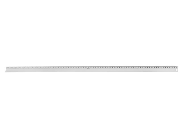 Lineal Westcott Aluminium 100 cm mit Anti-Rutsch
