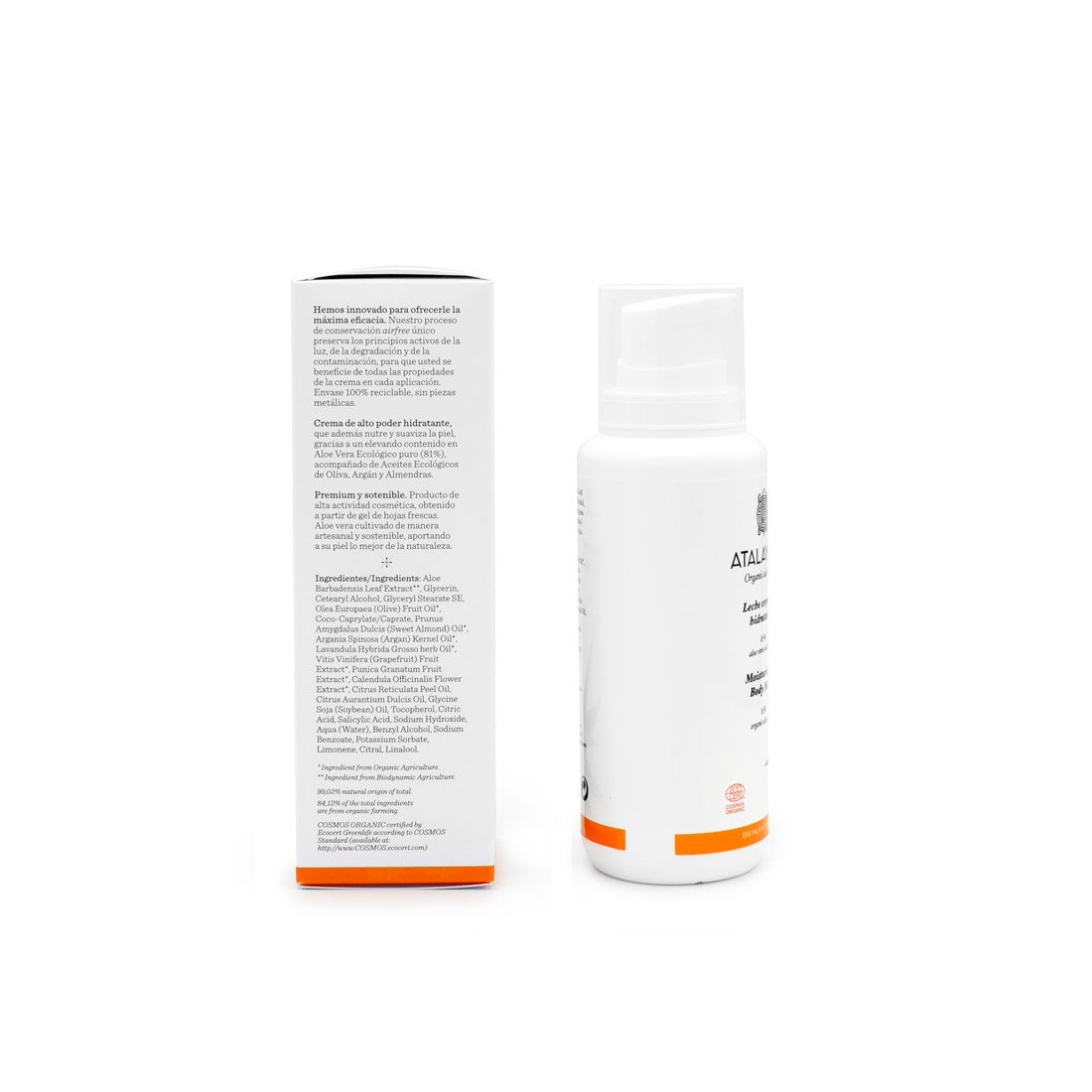 Organiczne mleczko do ciała Aloe Cosmos