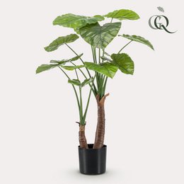 kunstig plante - Alocasia - Elefantøre - 110cm