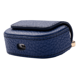 AIRPODS PRO CASE NAPPA NIEBIESKI Z KARABIŃCZYKIEM