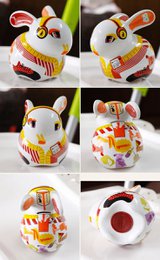 Big Money Bank, sparegris, porcelæn, Rabbit Runner